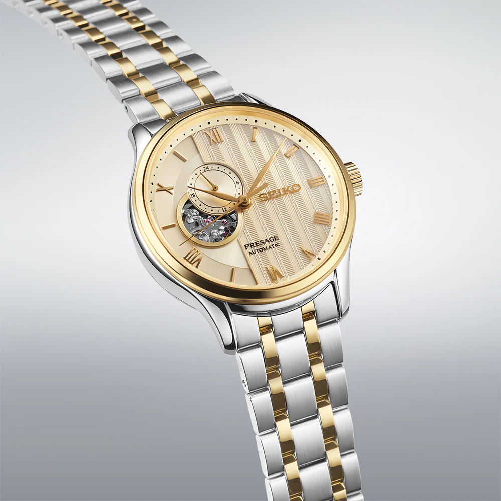 Seiko Presage ‘Japanese Zen Gardens’ in Gold-toned sand - SSA464J1 - Image 2