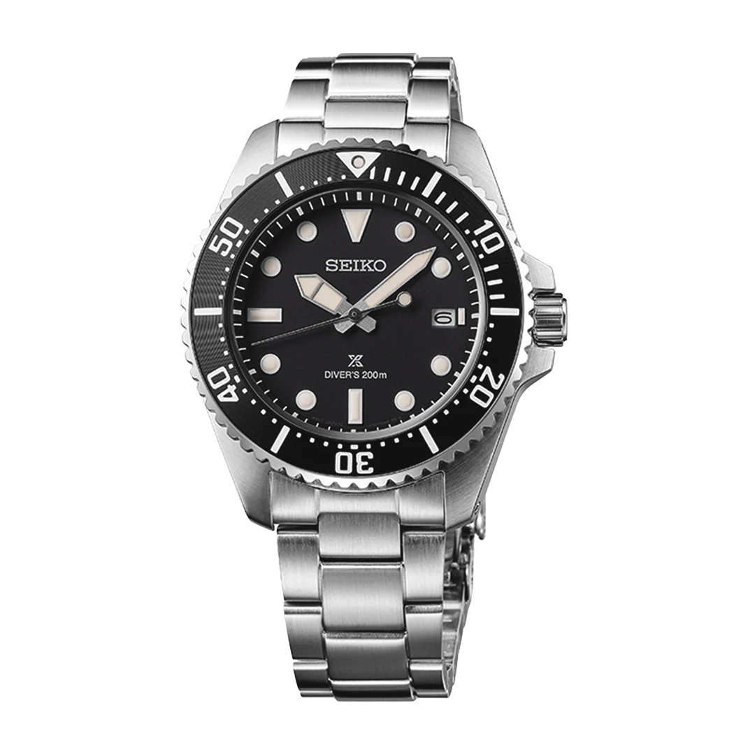 Seiko Prospex Solar Diver’s in Black - SNE597P1