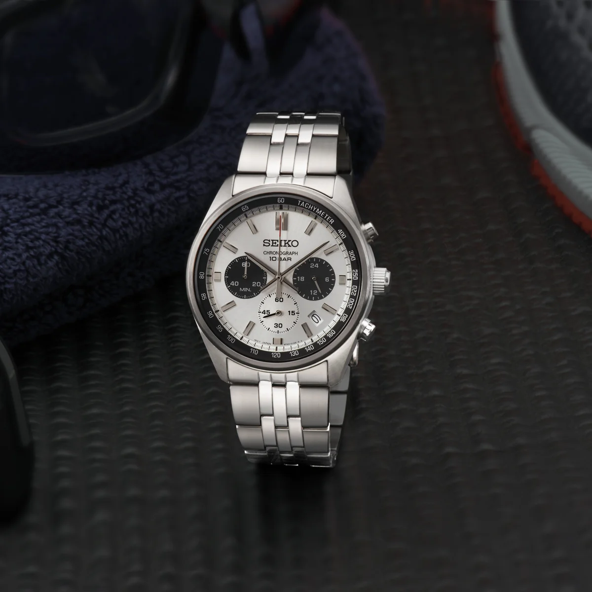 Seiko Chronograph Men's Dress Watch - SSB425P1 - Image 2