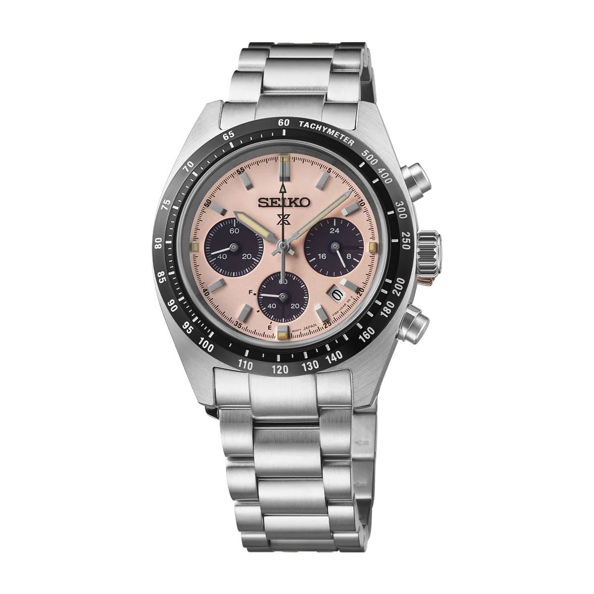 Seiko Prospex Speedtimer in Pale Pink - SSC963P1
